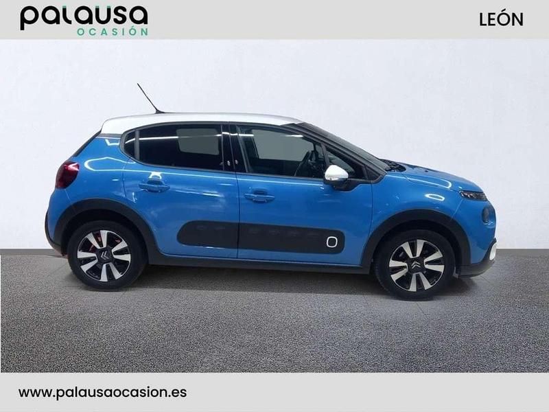 Usado Citroën C3 Shine 99 CV (72 kW) 2019 Azul Utilitario