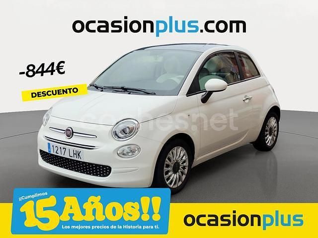 Blanco Usado 2020 Fiat 500 Lounge Berlina | 9290 € (Buen precio) - Imagen 1/4