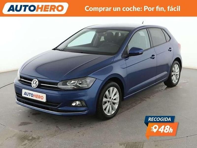 Usado VW Polo Sportline 95 CV (69 kW) 2018 Azul Utilitario