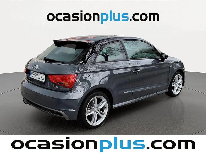 Usado Audi A1 S-Line 150 CV (110 kW) 2016 Gris Utilitario