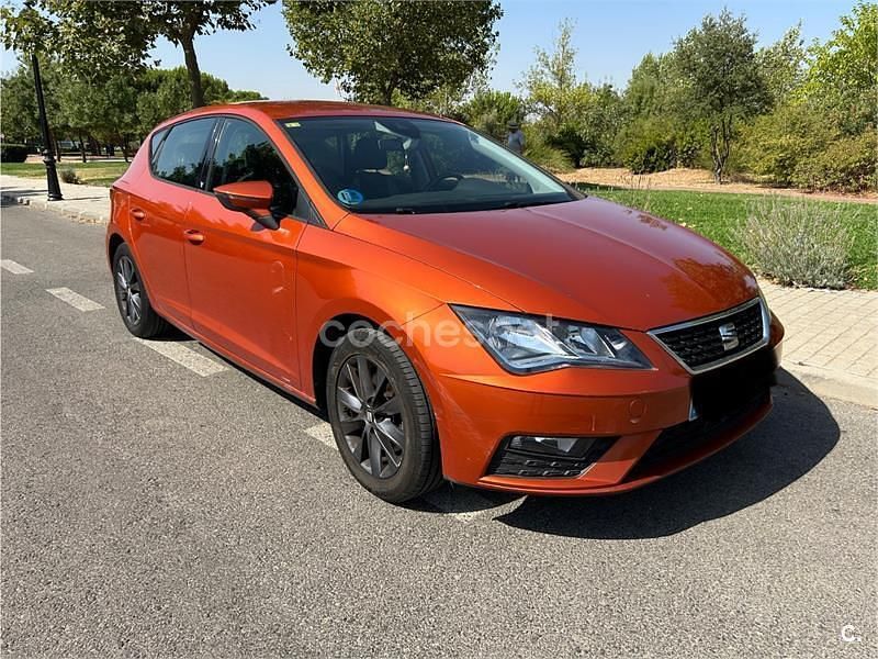 Naranja Usado 2018 Seat Leon Style Berlina | 9500 € (Precio justo) - Imagen 1/4