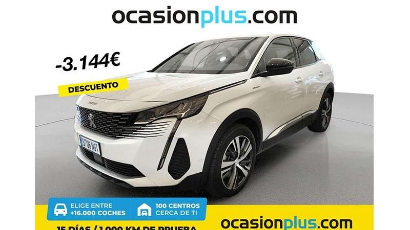 Blanco Usado 2023 Peugeot 3008 Allure Monovolumen | 20.355 € (Precio justo) - Imagen 1/4