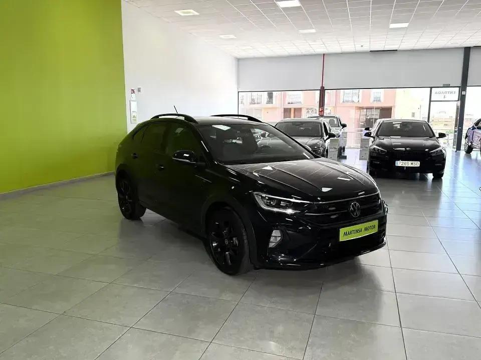 Usado VW Taigo R-line 110 CV (80 kW) 2023 Negro SUV