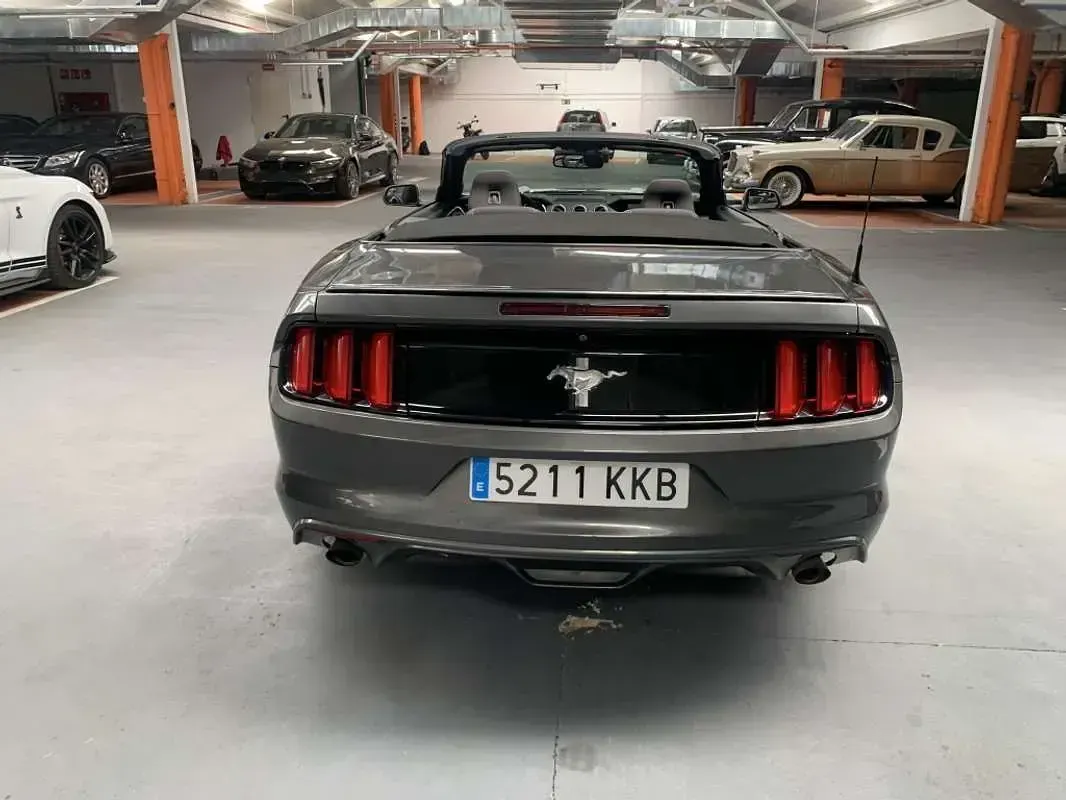 Usado Ford Mustang 305 CV (224 kW) 2015 Gris Descapotable
