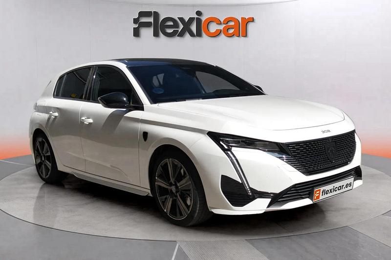 Blanco Usado 2022 Peugeot 308 GT Berlina | 22.990 € (Buen precio) - Imagen 1/4