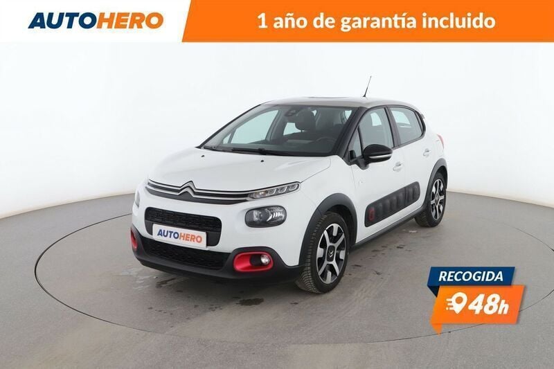 Blanco Usado 2018 Citroën C3 PureTech Utilitario | 7799 € (Precio justo) - Imagen 1/3