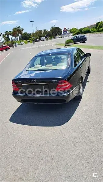 Usado Mercedes S320 197 CV (144 kW) 2003 Negro Berlina