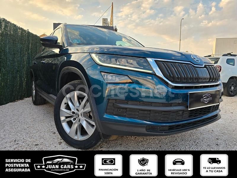 Azul Usado 2021 Skoda Kodiaq Clever SUV | 21.500 € (Buen precio) - Imagen 1/4