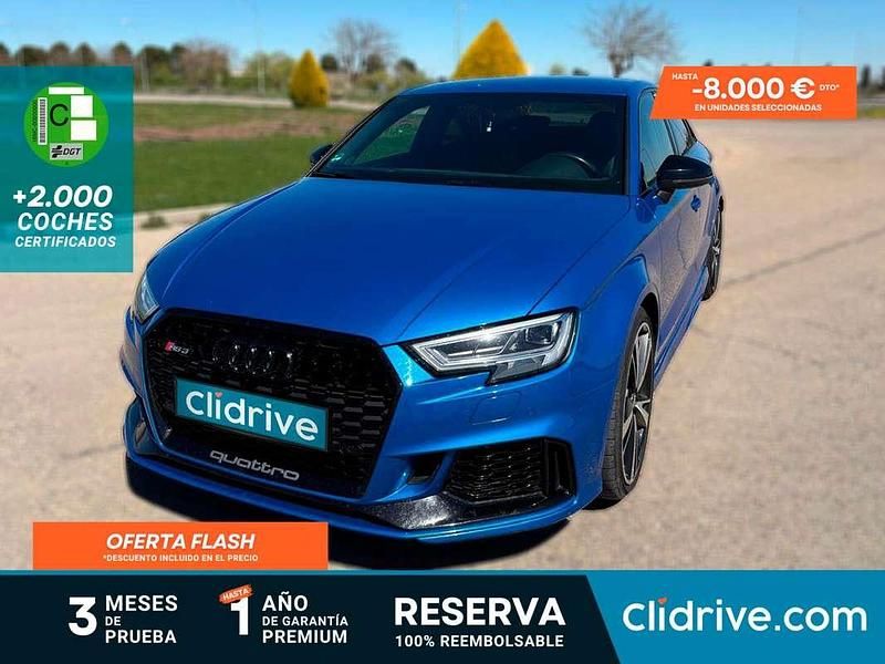 Azul Usado 2018 Audi RS3 Ambiente Utilitario | 28.690 € (Super precio) - Imagen 1/3