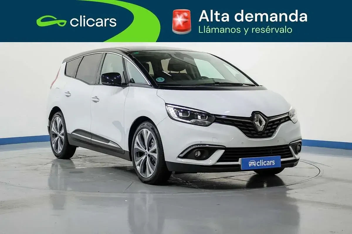 Usado Renault Scénic IV Zen 150 CV (110 kW) 2019 Blanco Monovolumen