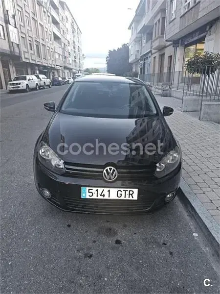 Usado VW Golf VI Advance 105 CV (77 kW) 2010 Negro Utilitario