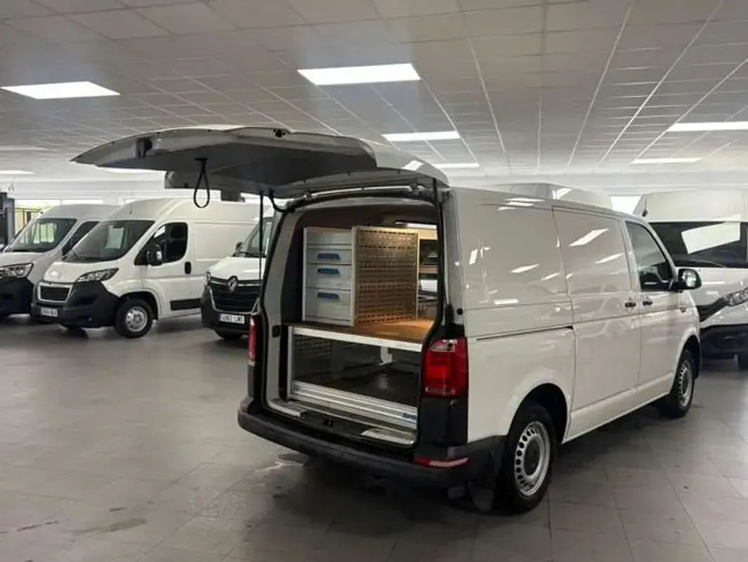 Usado VW T6.1 102 CV (75 kW) 2019 Blanco Van