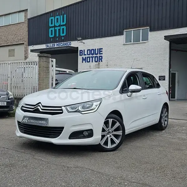 Usado Citroën C4 Feel 120 CV (88 kW) 2016 Blanco Berlina
