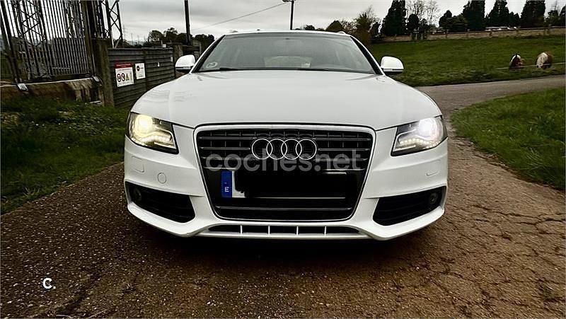 Usado Audi A4 143 CV (105 kW) 2009 Blanco Familiar
