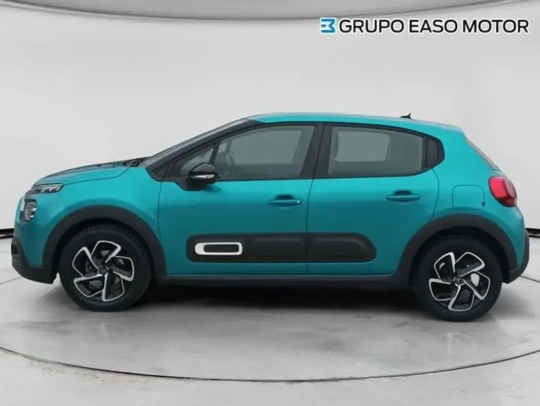 Usado Citroën C3 Feel 82 CV (60 kW) 2021 Azul Utilitario