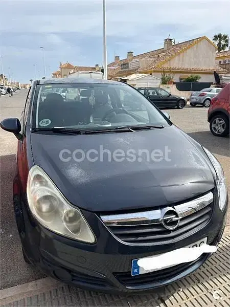 Usado Opel Corsa Enjoy 75 CV (55 kW) 2008 Gris / plata Utilitario