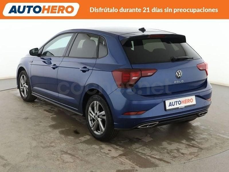 Usado VW Polo R-line 95 CV (69 kW) 2021 Azul Berlina