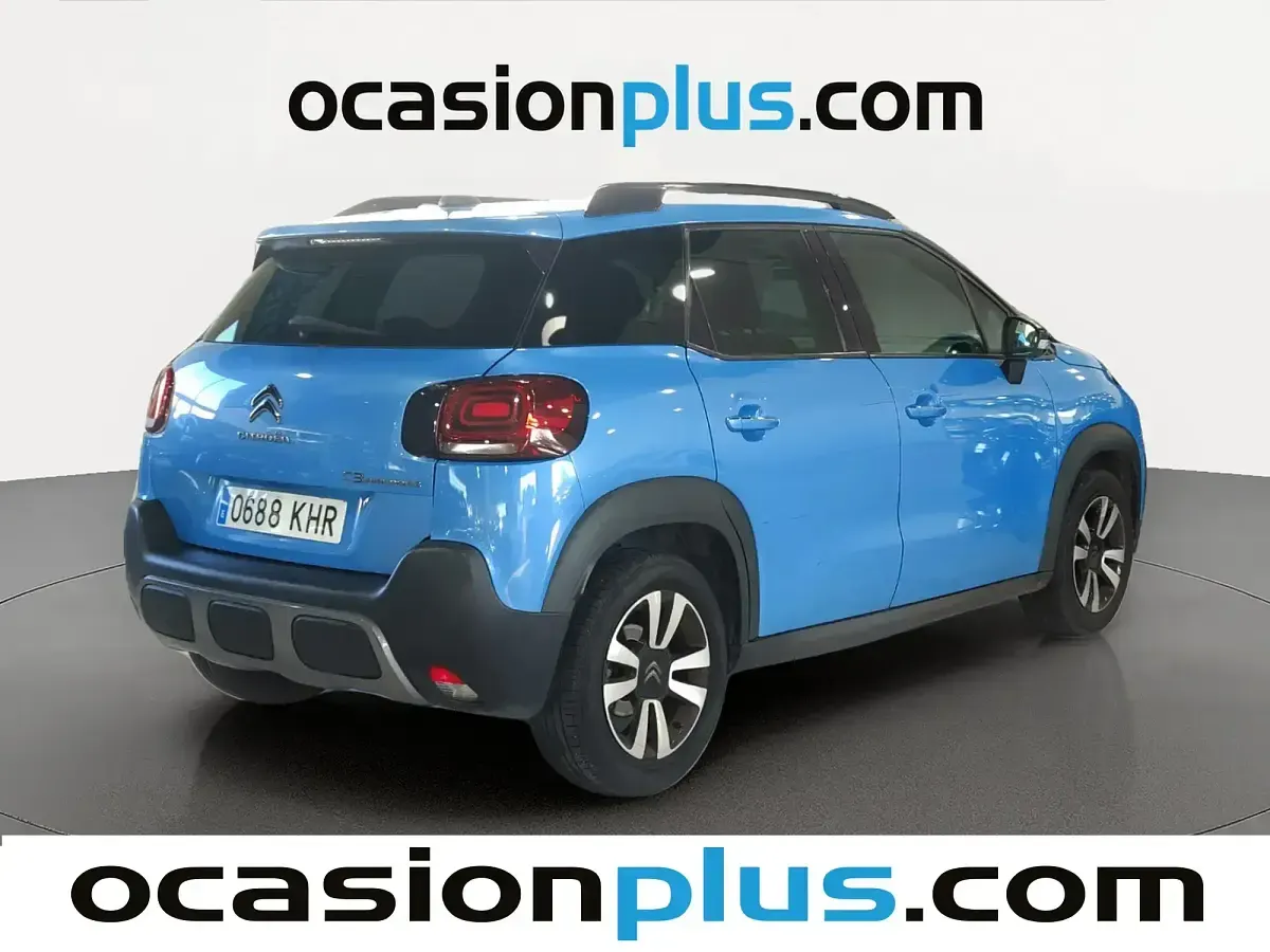 Usado Citroën C3 Aircross Shine 99 CV (72 kW) 2018 Azul SUV