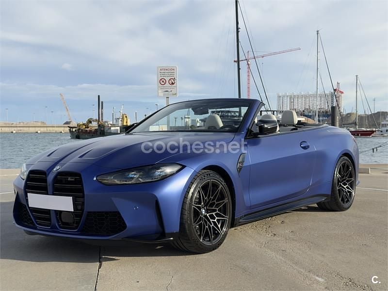 Usado BMW M4 Cabriolet Competition Edition 510 CV (375 kW) 2023 Azul Descapotable