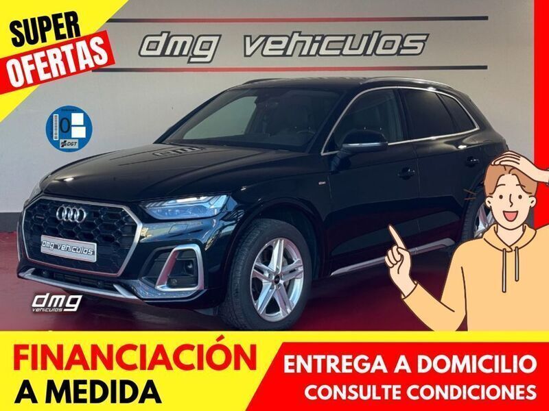 Negro Usado 2021 Audi Q5 S-Line SUV | 39.900 € (Un poco caro) - Imagen 1/4