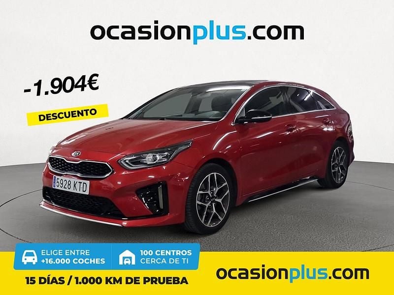 Rojo Usado 2019 Kia ProCeed GT-Line Utilitario | 17.650 € (Precio justo) - Imagen 1/4