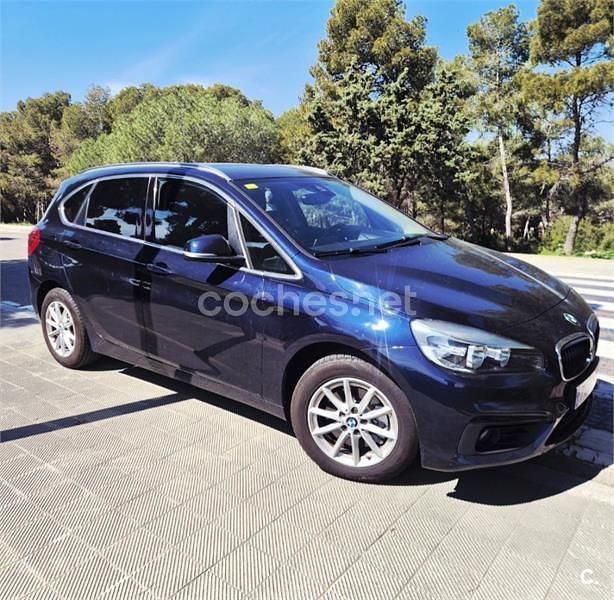 Usado BMW 218 136 CV (100 kW) 2014 Azul Familiar