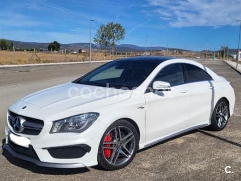 Usado Mercedes CLA45 AMG AMG 360 CV (264 kW) 2015 Blanco Berlina