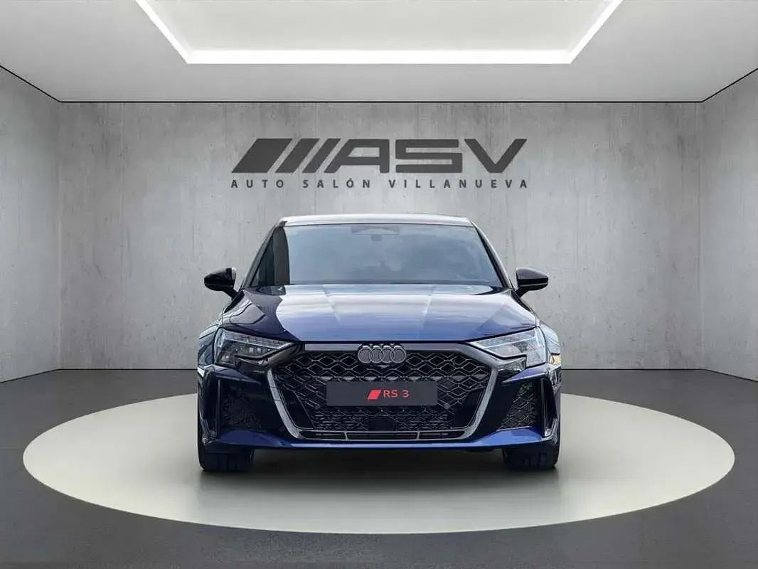 Usado Audi RS3 Sportback Exclusive 400 CV (294 kW) 2025 Azul Utilitario
