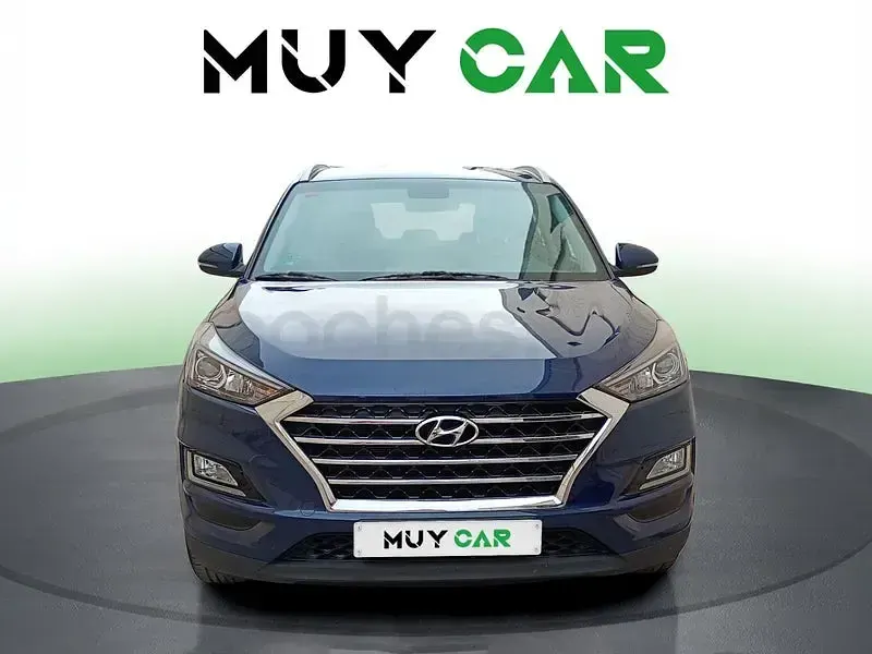 Usado Hyundai Tucson 132 CV (97 kW) 2019 Azul SUV