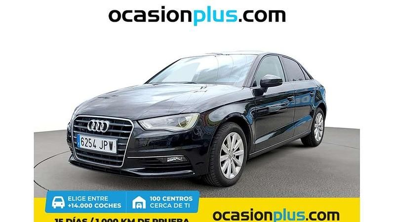 Negro Usado 2016 Audi A3 Berlina | 15.200 € (Precio justo) - Imagen 1/4