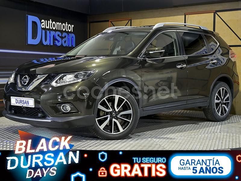 Verde Usado 2017 Nissan X-Trail Tekna SUV | 21.490 € (Precio justo) - Imagen 1/4