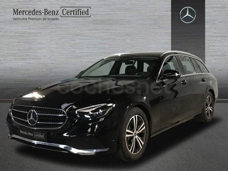 Negro obsidiana Usado 2022 Mercedes E200 Avantgarde Familiar | 34.995 € (Precio justo) - Imagen 1/4