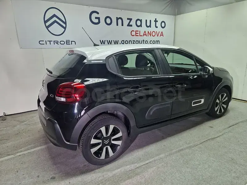 Usado Citroën C3 Feel 83 CV (61 kW) 2021 Negro Utilitario
