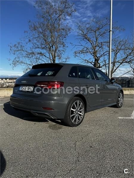Usado Audi A3 S-Line 204 CV (150 kW) 2020 Gris / plata Berlina