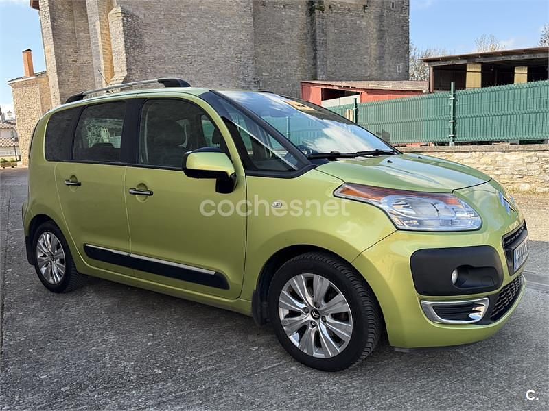 Usado Citroën C3 Picasso Exclusive 120 CV (88 kW) 2009 Verde Monovolumen