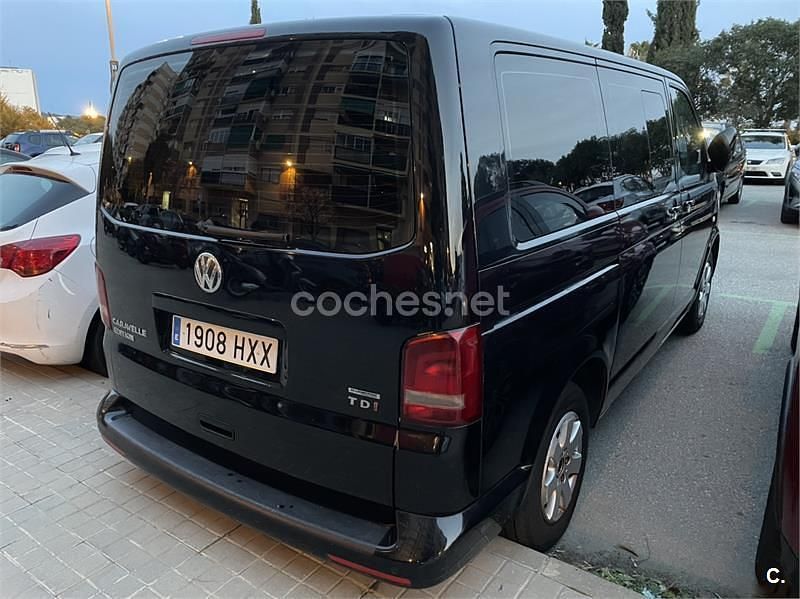 Usado VW Caravelle 140 CV (102 kW) 2014 Negro Monovolumen