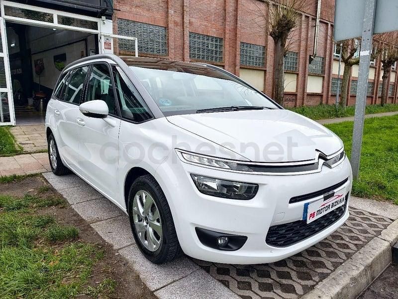 Usado Citroën Grand C4 Picasso Live 130 CV (95 kW) 2016 Blanco Monovolumen