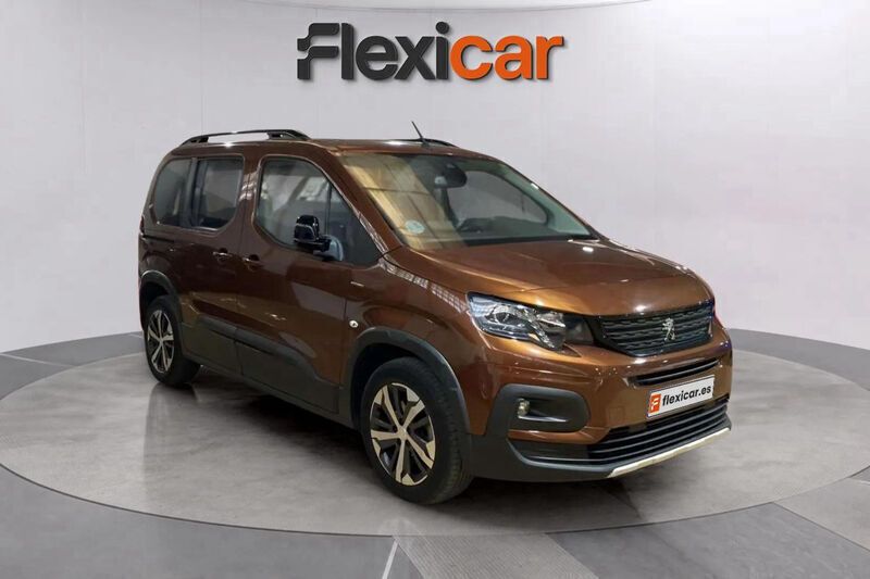 Marrón Usado 2018 Peugeot Rifter GT-line Monovolumen | 16.490 € (Super precio) - Imagen 1/4