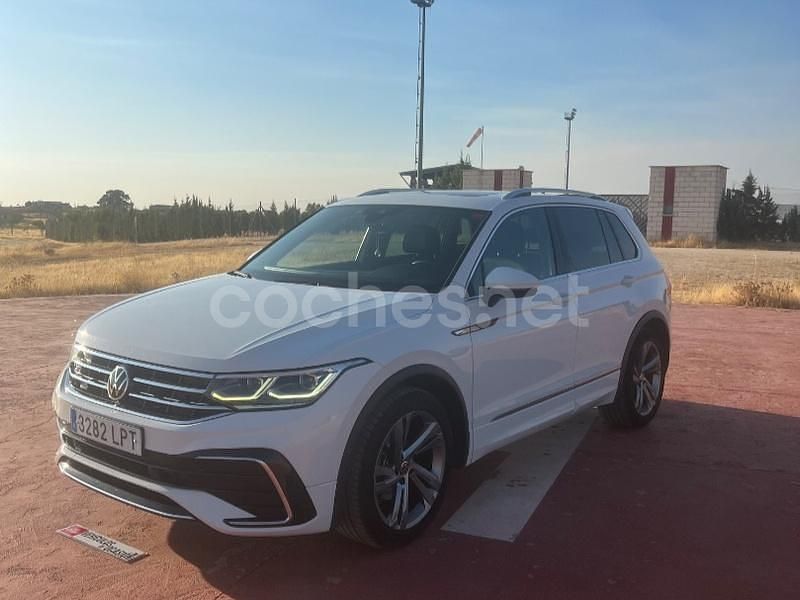 Blanco Usado 2021 VW Tiguan R-line SUV | 26.990 € (Precio justo) - Imagen 1/4