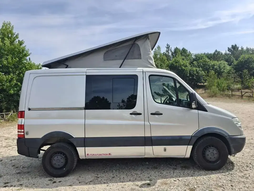 Usado Mercedes Sprinter 95 CV (69 kW) 2013 Plateado Van