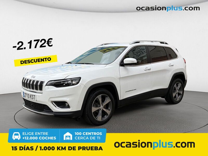 Blanco Usado 2019 Jeep Cherokee Limited SUV | 23.900 € (Precio justo) - Imagen 1/4