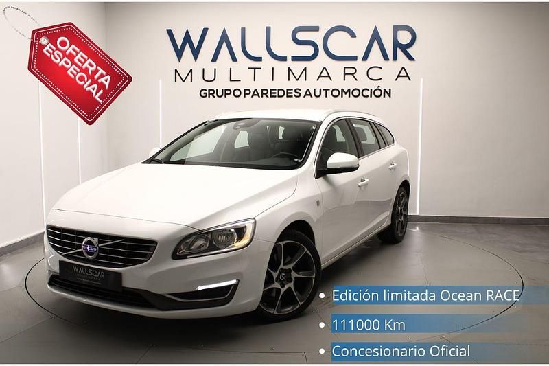Blanco Usado 2014 Volvo V60 Kinetic Familiar | 13.980 € (Precio justo) - Imagen 1/4