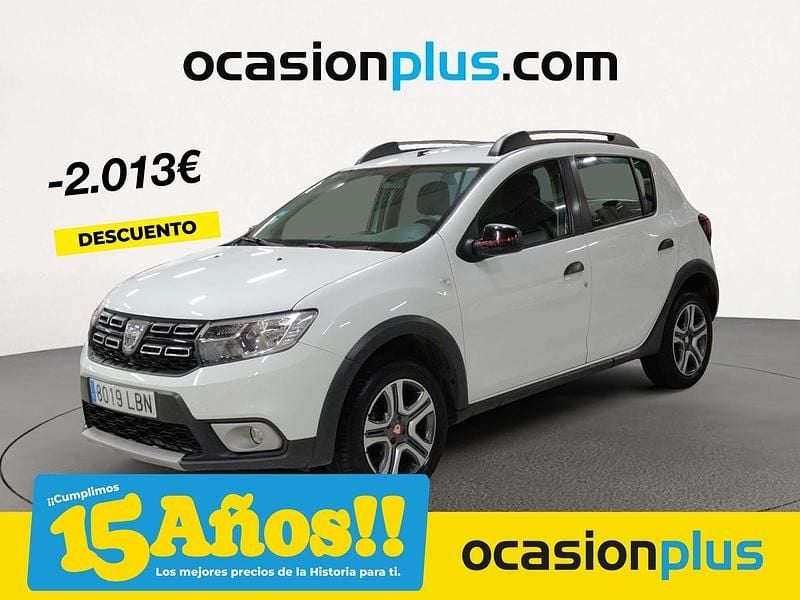 Blanco Usado 2019 Dacia Sandero Utilitario | 12.250 € (Precio justo) - Imagen 1/4