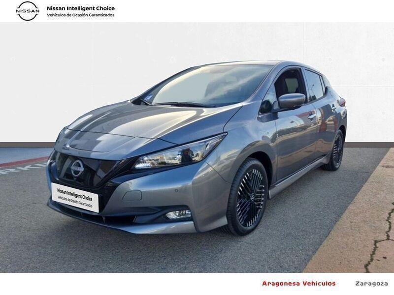 Gris skyline grey (metalizado) Usado 2023 Nissan Leaf N-Connecta Utilitario | 19.900 € (Un poco caro) - Imagen 1/4