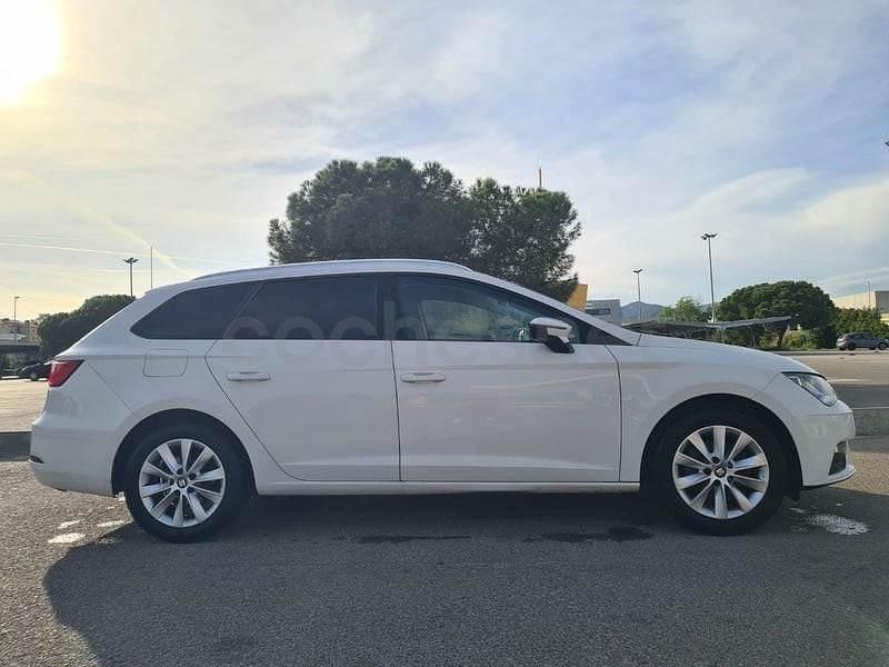 Brugt Seat Leon Style 115 HK (84 kW) 2018 Hvid Stationcar
