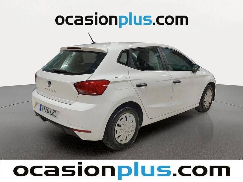 Usado Seat Ibiza Reference 80 CV (58 kW) 2019 Blanco Utilitario