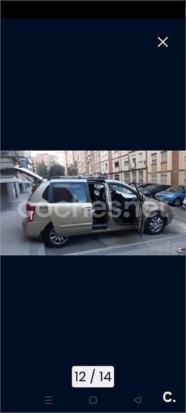 Usado Kia Carnival EX 185 CV (136 kW) 2007 Beige Monovolumen