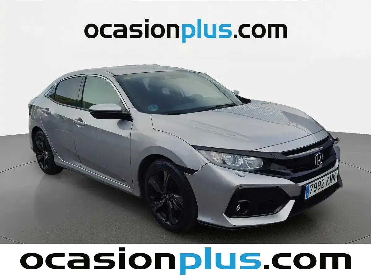 Usado Honda Civic Elegance 129 CV (94 kW) 2018 Gris