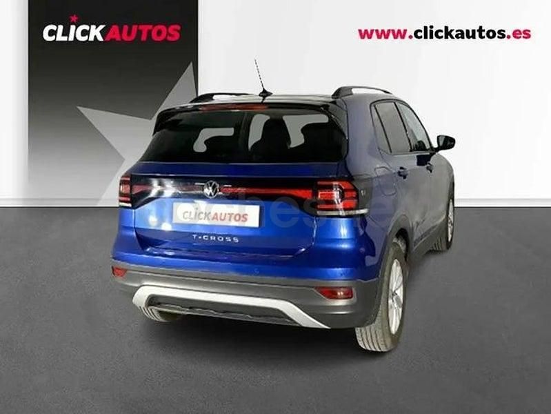 Usado VW T-Cross Advance 110 CV (80 kW) 2023 Azul SUV