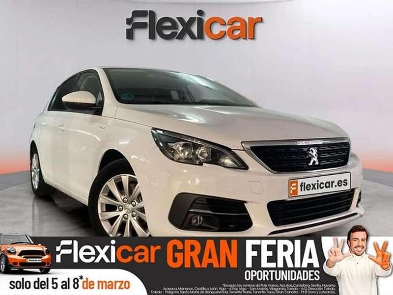 Usado Peugeot 308 Style 110 CV (80 kW) 2020 Blanco Utilitario